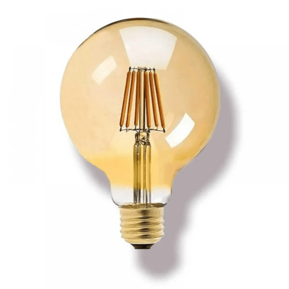 ECOLİTE G95.GD.4W.22K 4W 2200K E27 D95 Led Ampül Vintage Gold Globe