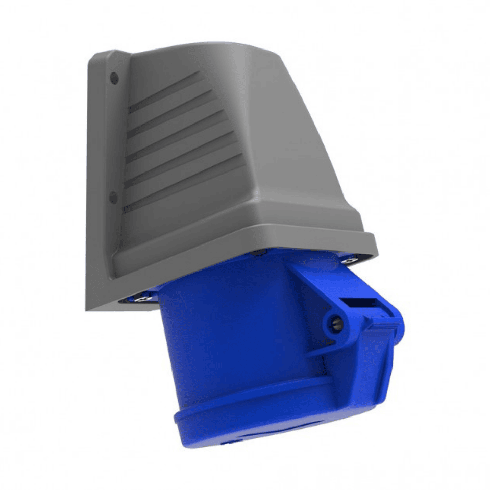 BEMİS BC1-3403-2535 3x32A 90° Eğik Duvar Prizi IP44