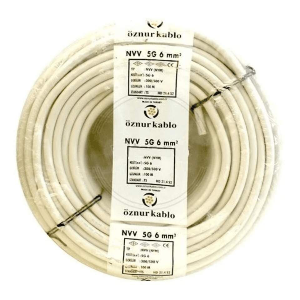 ÖZNUR ÖZ/NYM/5*6  5*6 Antigron NVV (NYM) 300/500V