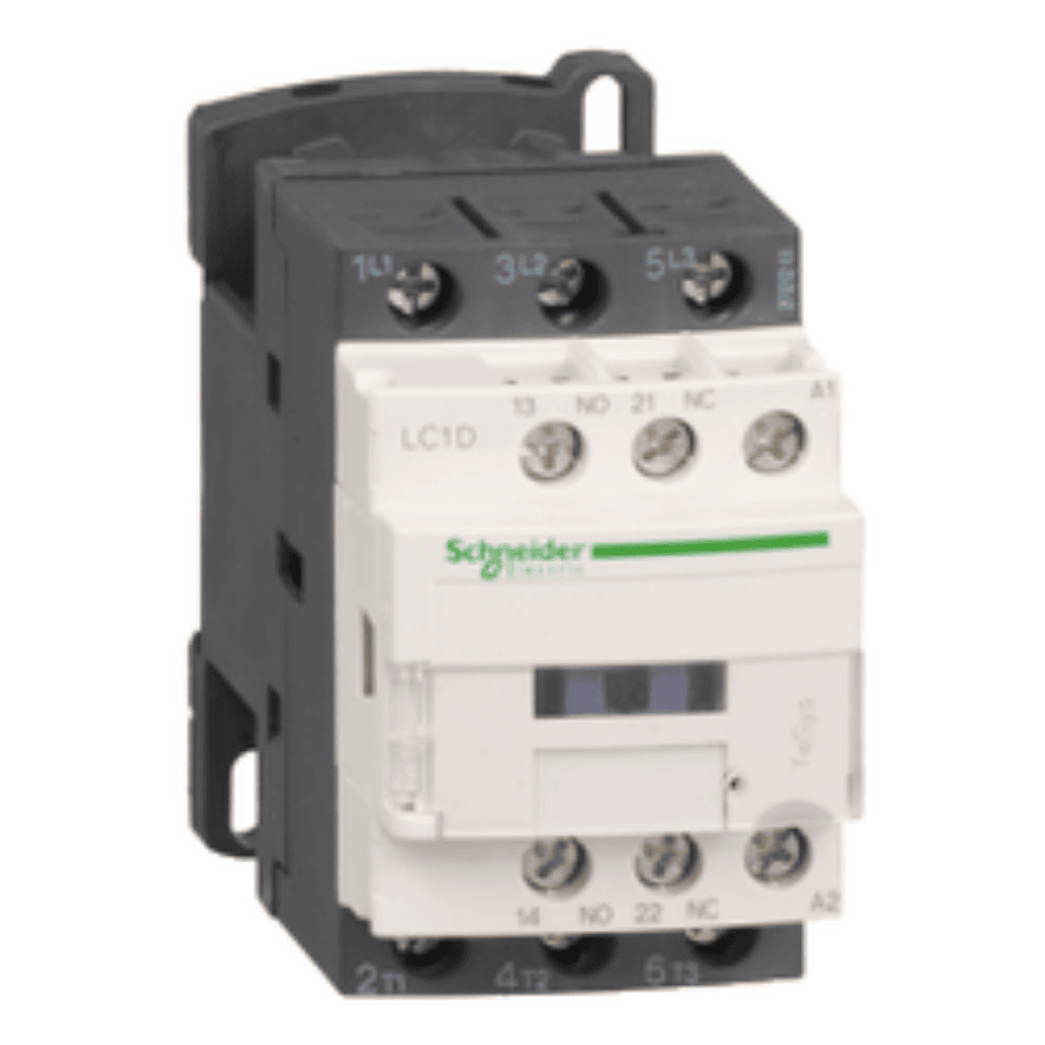 SCHNEIDER LC1D12B7 5.5KW 12A 1NA+1NK 24V AC Kontaktör
