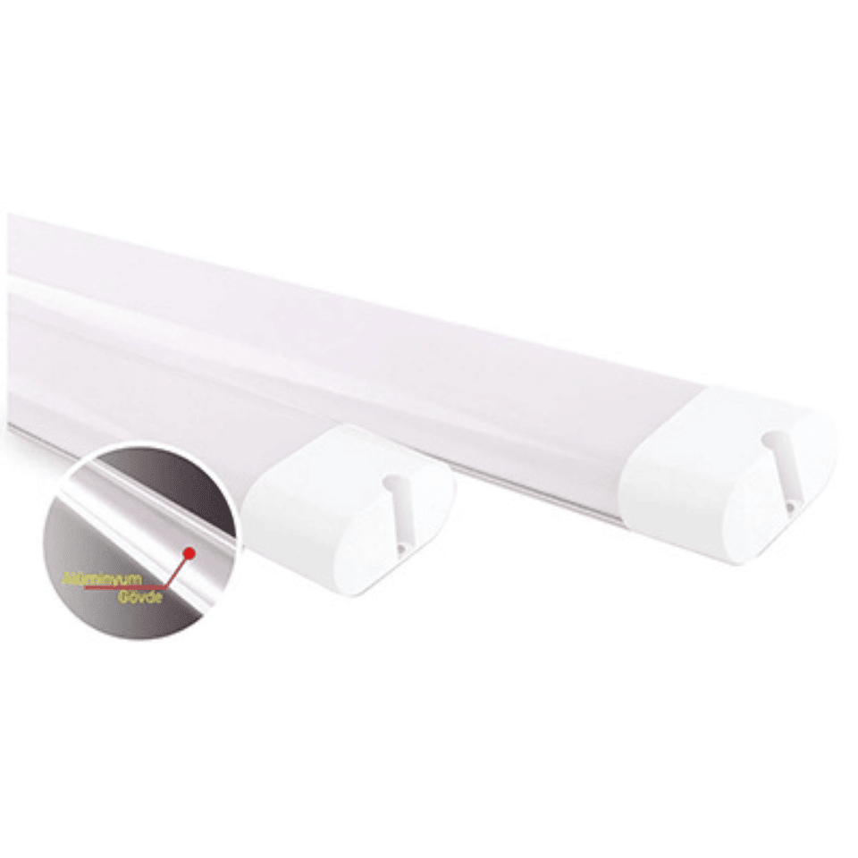 ACK AN28-01233 36W 6500K Beyaz Alüminyum Led Bant Armatür