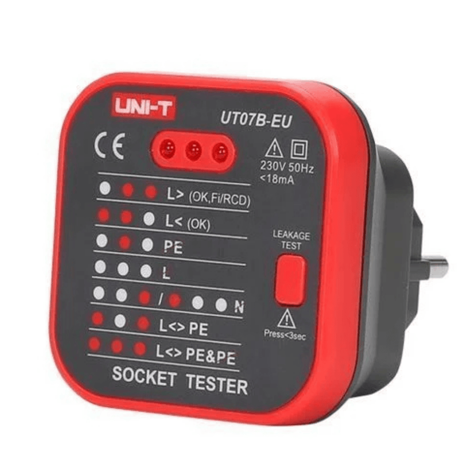 UNIT UT07B-EU Soket Test Cihazı