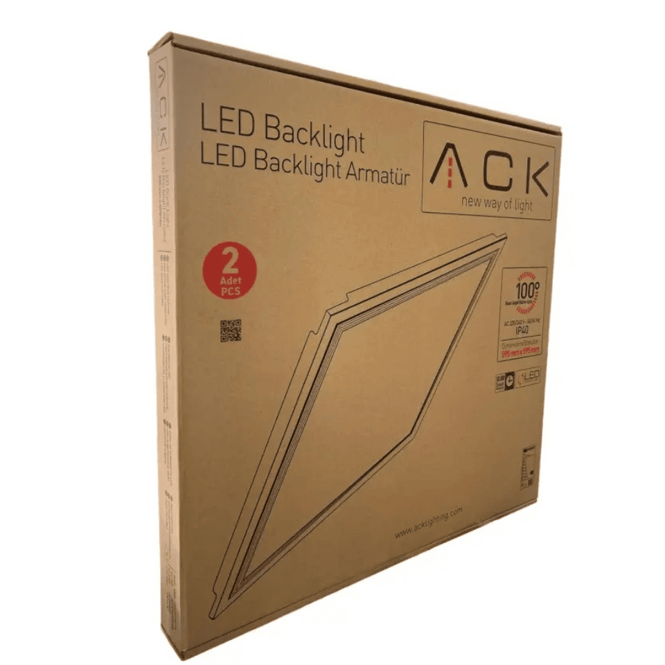 ACK AP20-46610 60x60 42W 4000K Led Panel Backlight