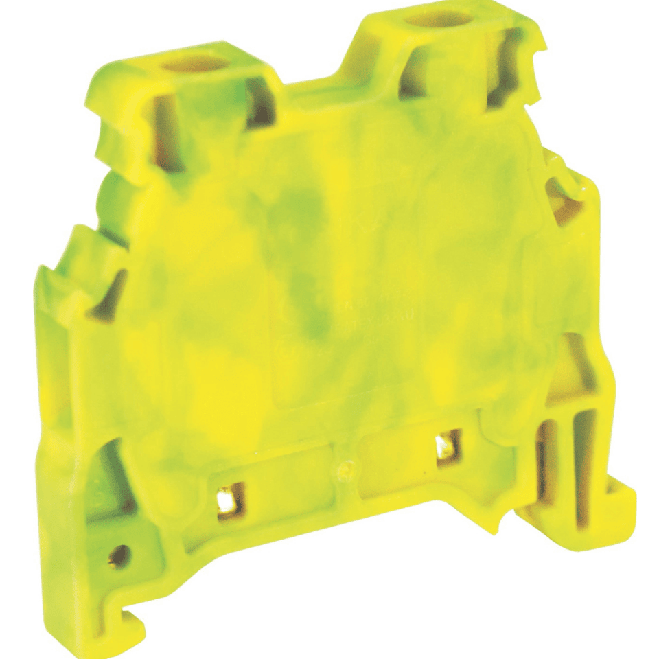 ONKA 1010221 MRK 10 mm² MRK Serisi Vida Bağlantılı Topraklama Ray Klemensi