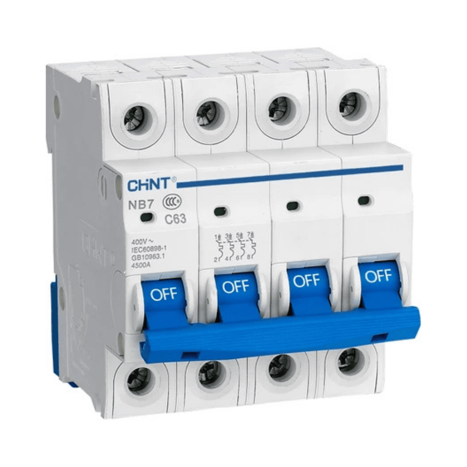 CHINT 192296 C 4*16A Otomat 6KA NB7 Serisi