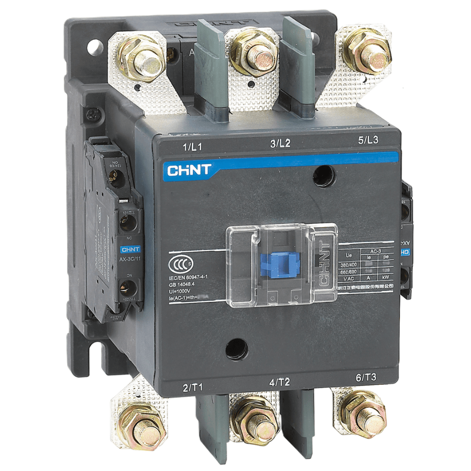 CHINT 925254 NXC-160 Kontaktör 160A 75kW AC 220V Bobin 1NA+1NK